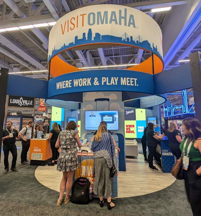 Visit Omaha Booth