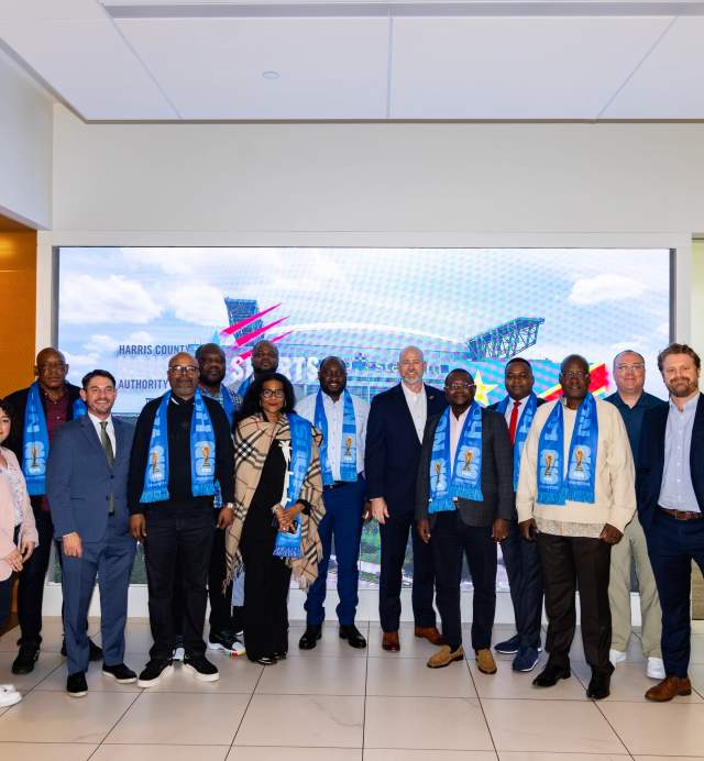 Democratic Republic of Congo delegation in Houston