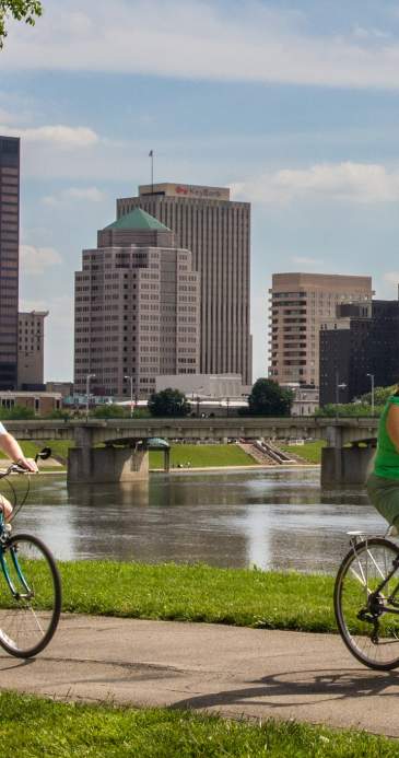 Bicycling Through Dayton