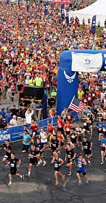 Experience the Thrill of the Air Force Marathon in Dayton