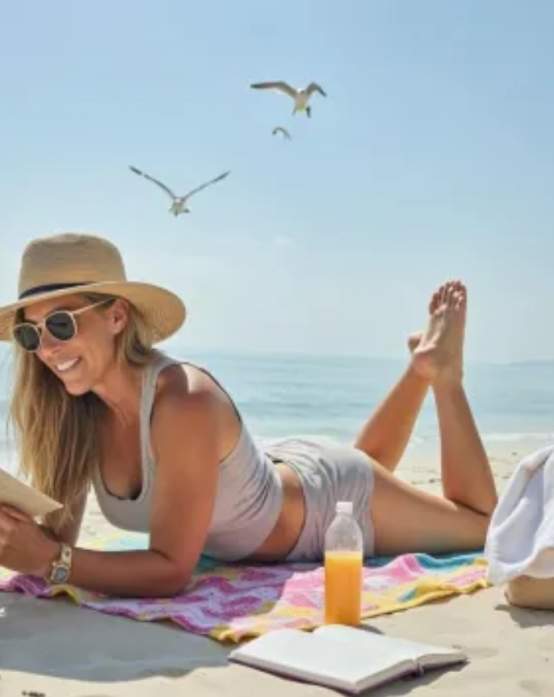 The Only Way to Read Books at the Beach
