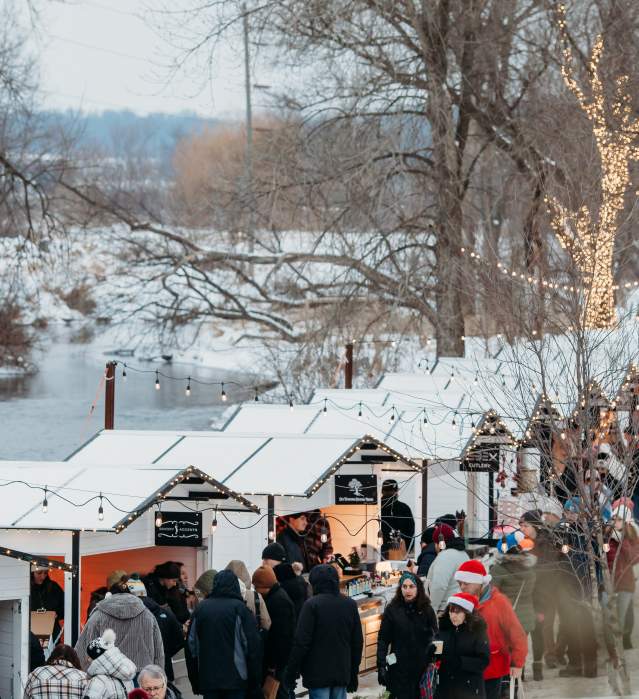 Christkindlmarket Chalet