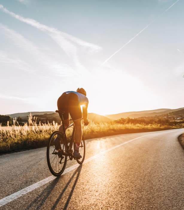Person Biking In Pullman