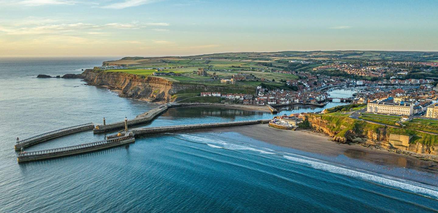 An image of Panoramic View of Whitby by Charlotte Graham