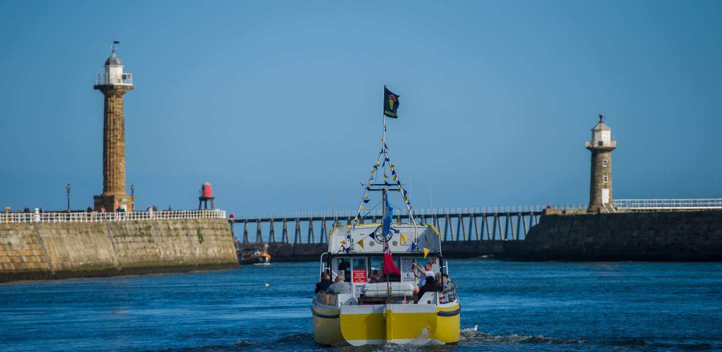 An image of a boat in Whitby