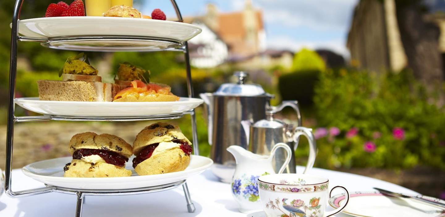 An image of afternoon tea in Filey