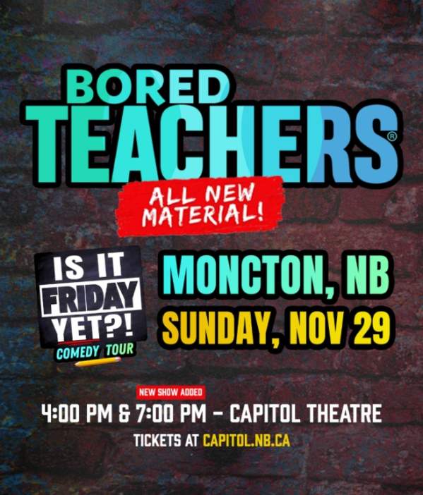 Bored Teachers Is It Friday Yet?! Comedy Tour