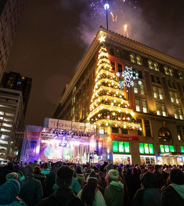 New Year's Eve Drops and Celebrations