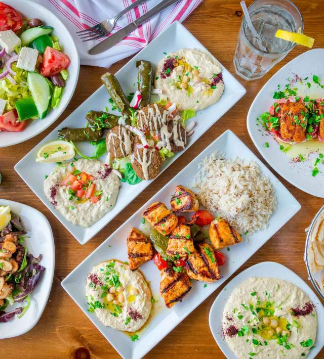 Food at Mazza