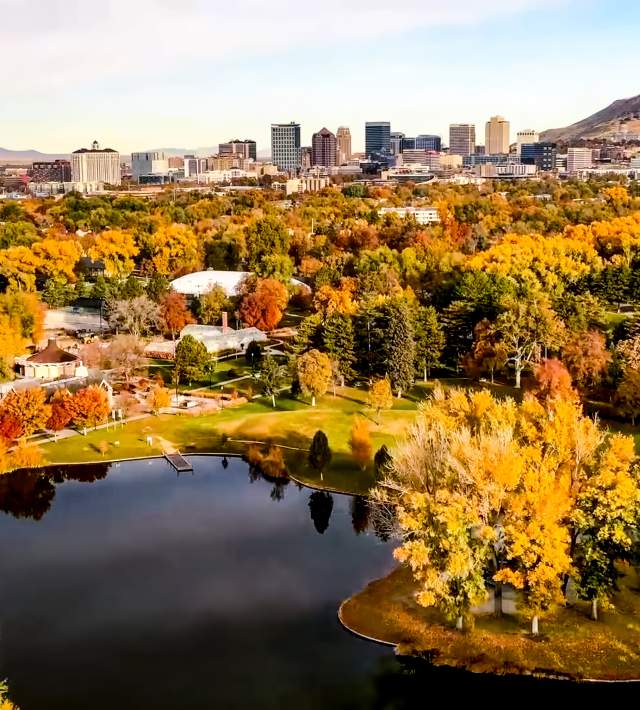 Liberty Park in the Fall