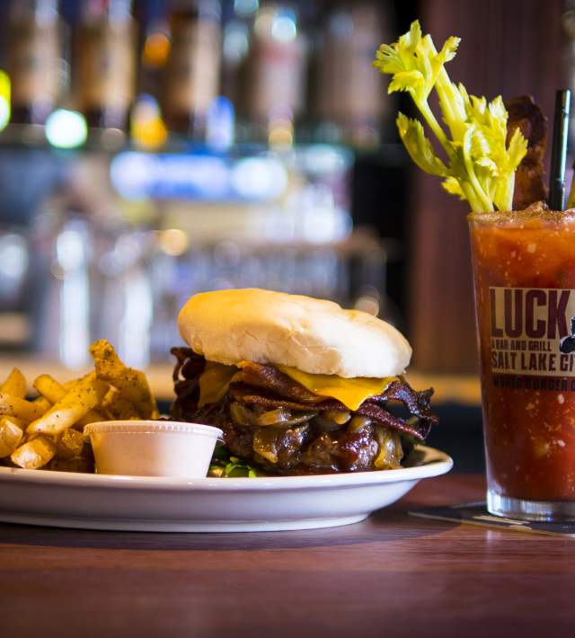 Lucky 13's burgers are some of the best