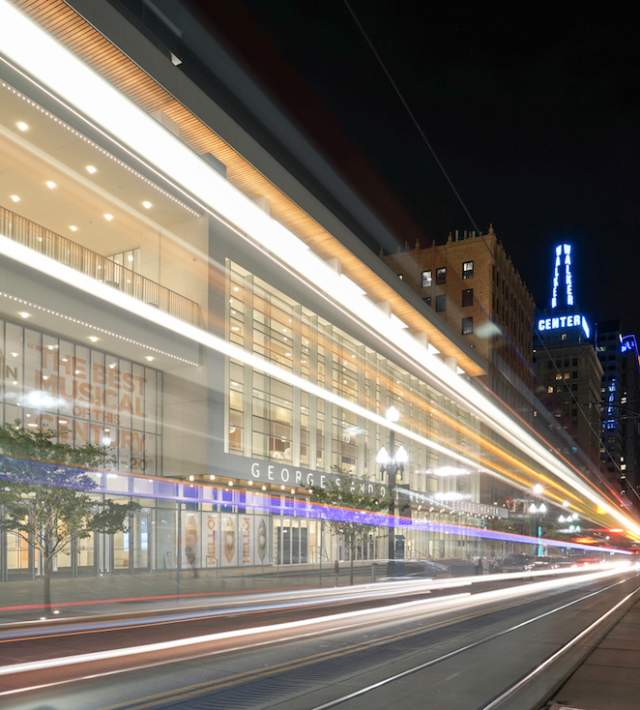 TRAX Line Downtown Salt Lake