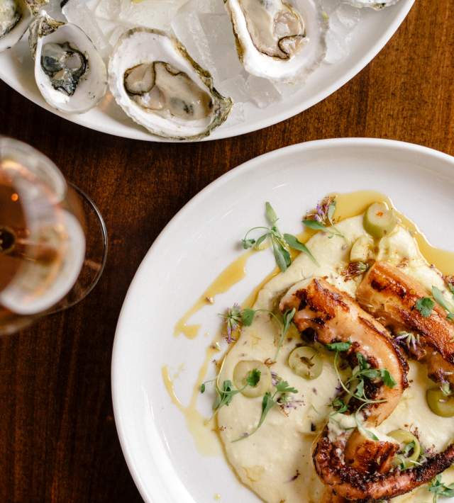 Food and Wine at Current Fish & Oyster