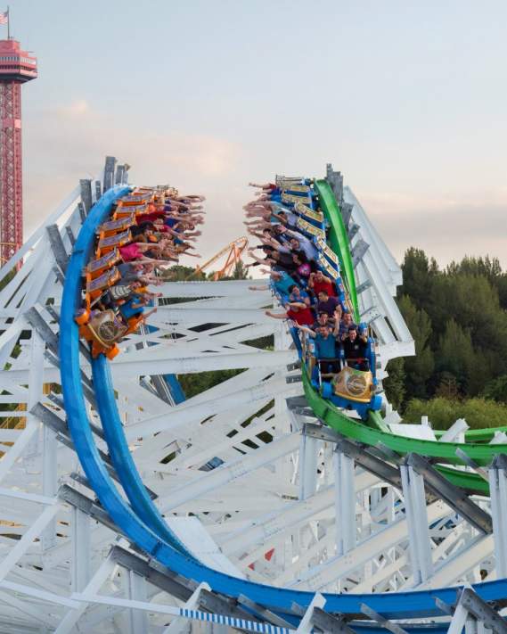 Twisted Colossus at Six Flags