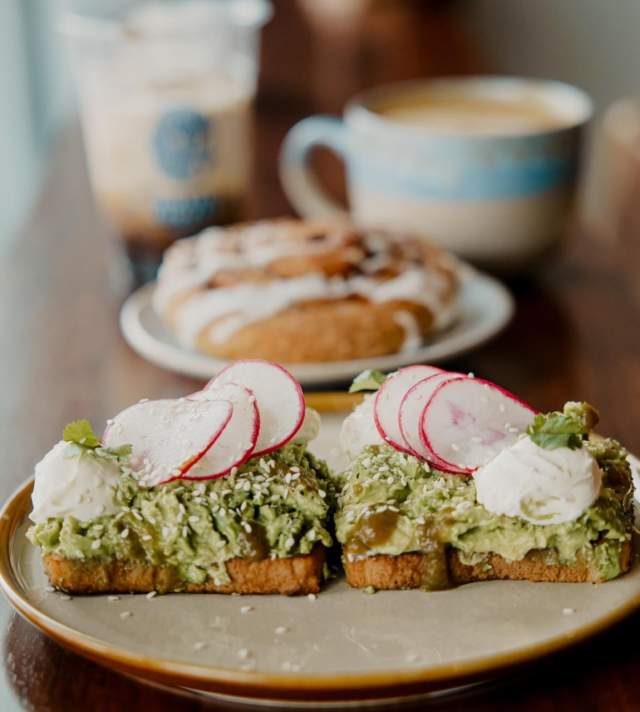 Instill Coffee Co. Avacado toast