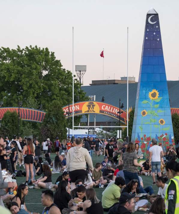 Boston Calling Entrance