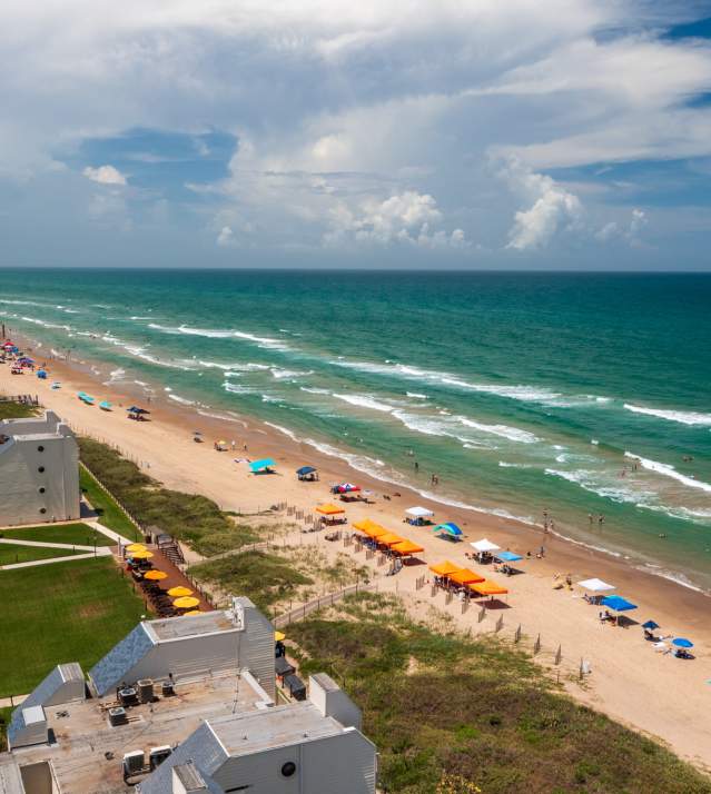 Beach Aerial Image