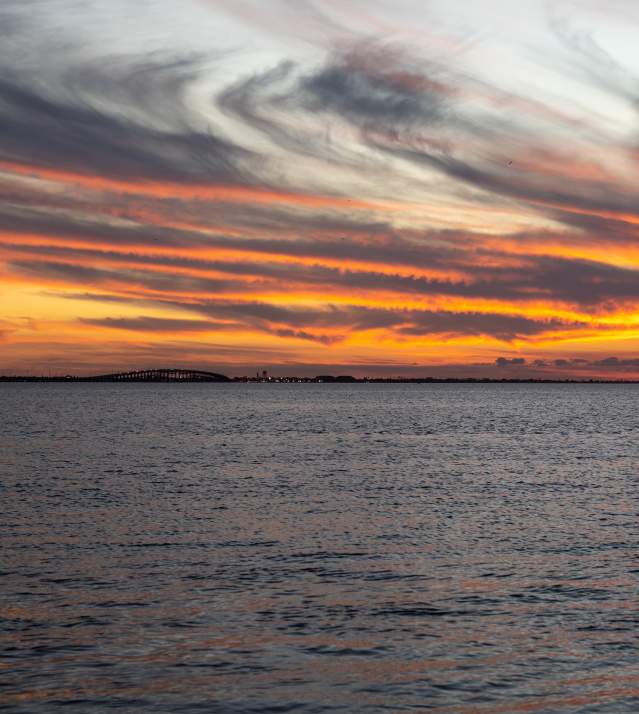 Sunset on the Bay