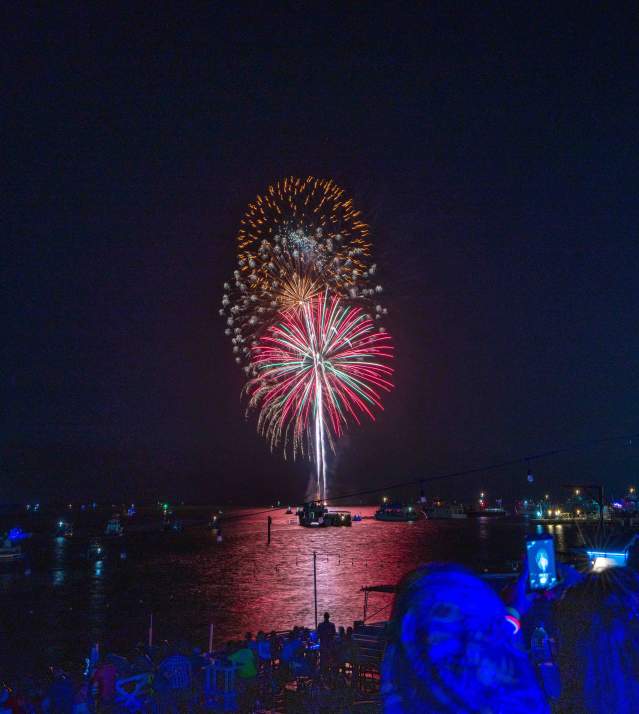 Fireworks on the Bay