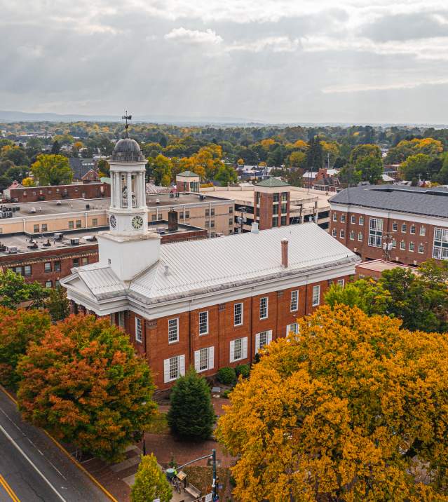 Downtown Carlisle Drone