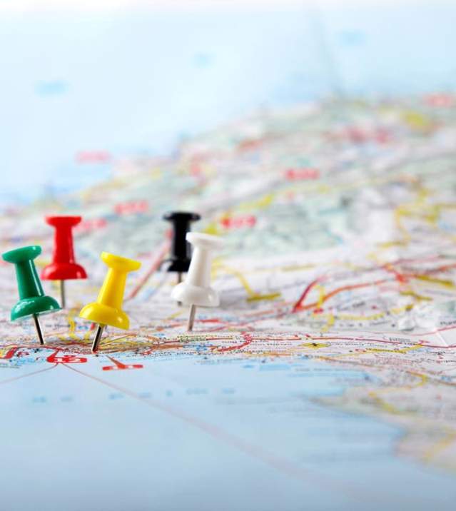 Map pins