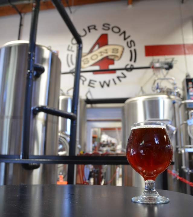 Four Sons Brewing in Huntington Beach