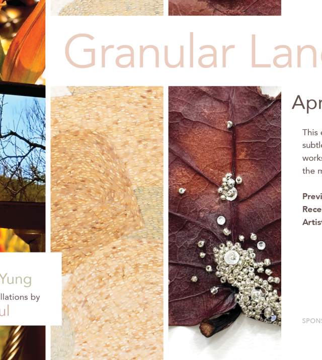 Spruill Gallery Presents Granular Landscapes with works by Soo Kim Yung and sound installations by Claire Paul