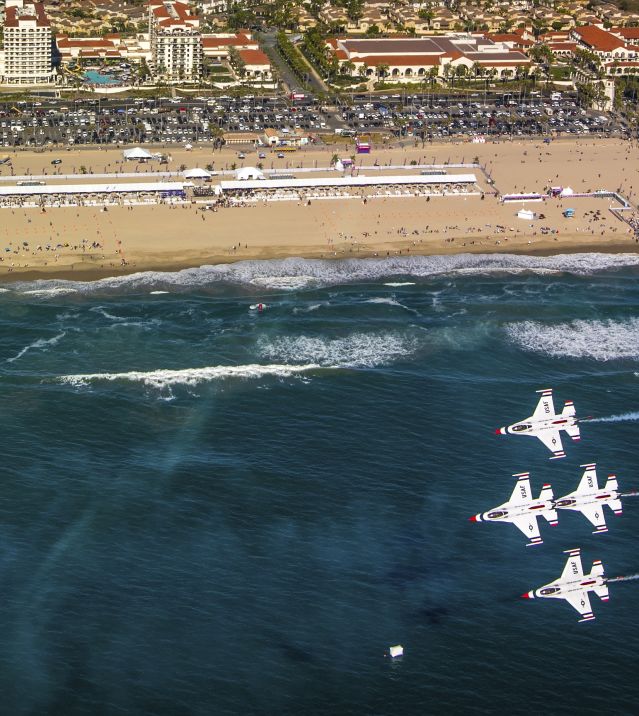 The Great Pacific Airshow in Huntington Beach