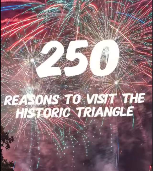 250 Reasons to Visit the Historic Triangle