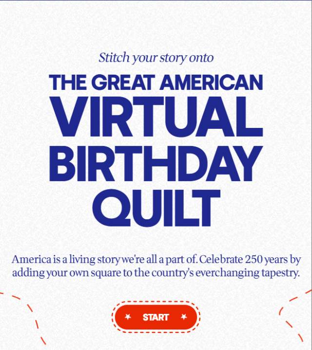 Virtual Birthday Quilt