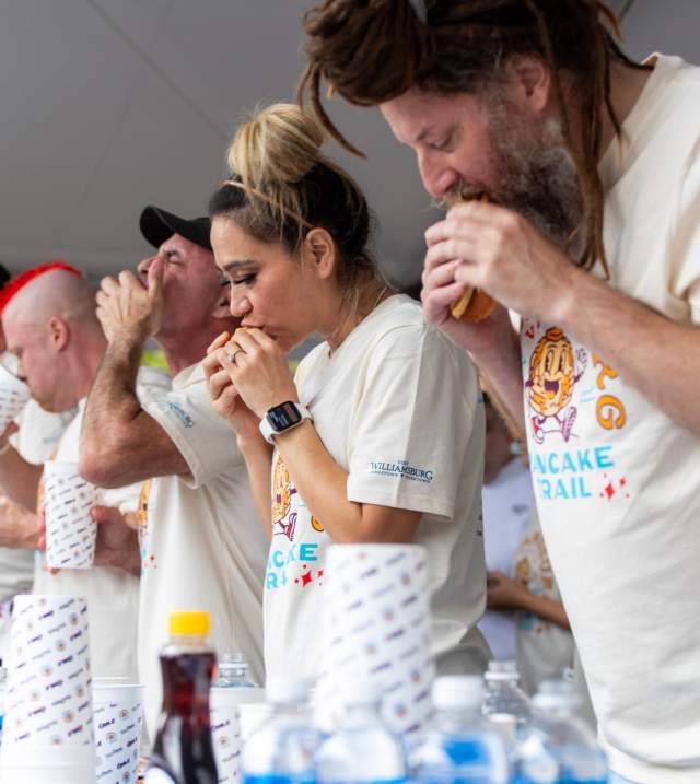 Williamsburg Pancake Festival Day 2: The World Pancake Eating Championship