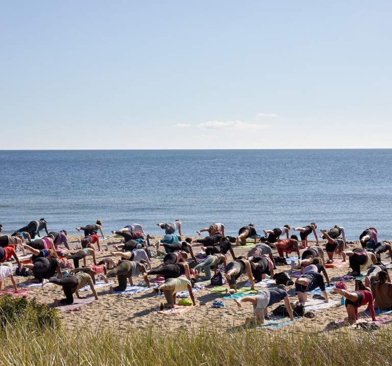 Yoga on the Beach
