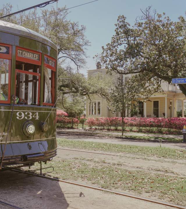 St. Charles Avenue Streetcar Line - Uptown
