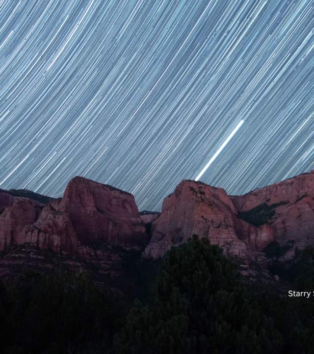 Starry Skies in Kolob Canyons