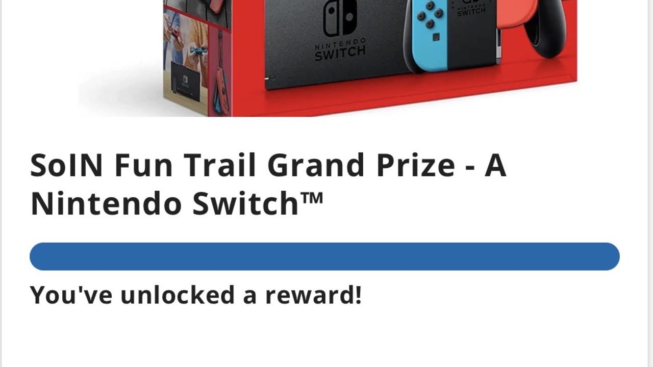 Nintendo Switch Fun Trail entry.