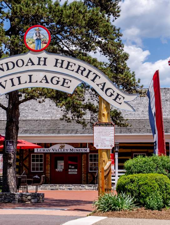 Entrance Of Shenandoah Heritage Village