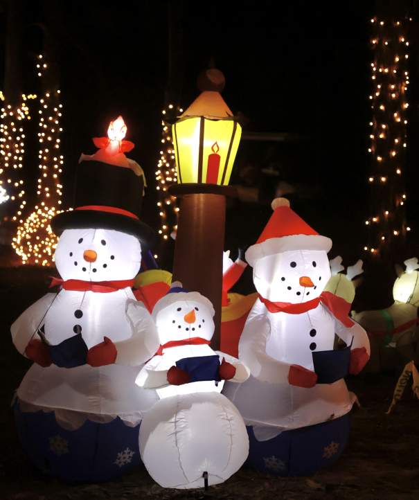 Holiday Light Displays in St. Tammany Parish