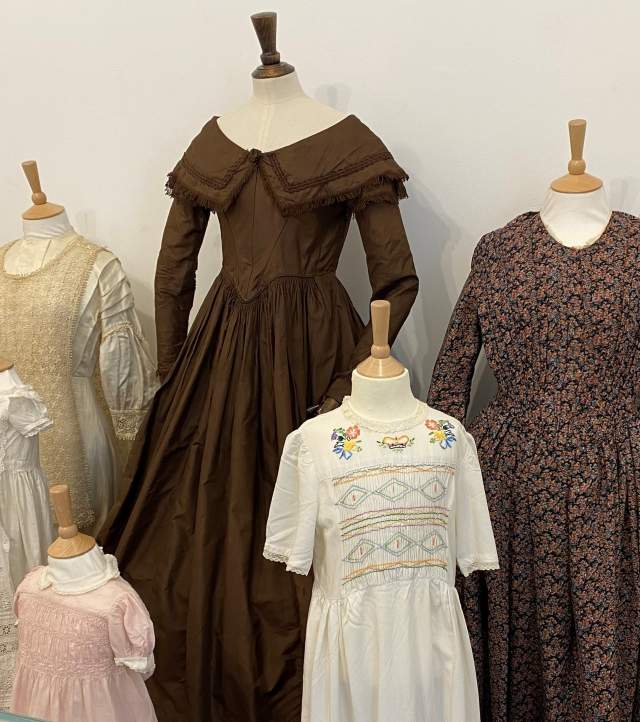 period costumes at Brampton Museum