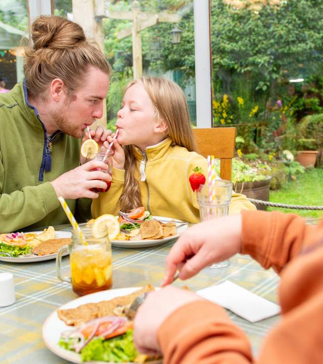Ramblers Retreat Tea Room Alton family dining inside diversity