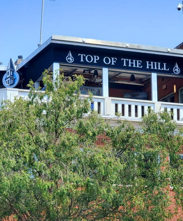 Top of The Hill Restaurant and Brewery - outside view