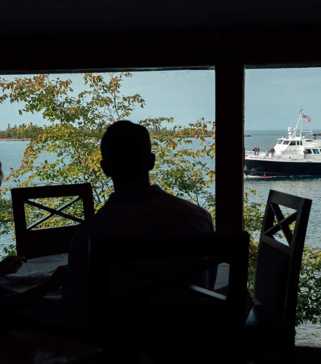 View from the Harbor Haus