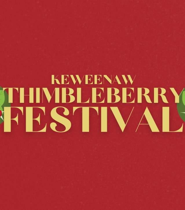 Keweenaw Thimbleberry Festival Logo