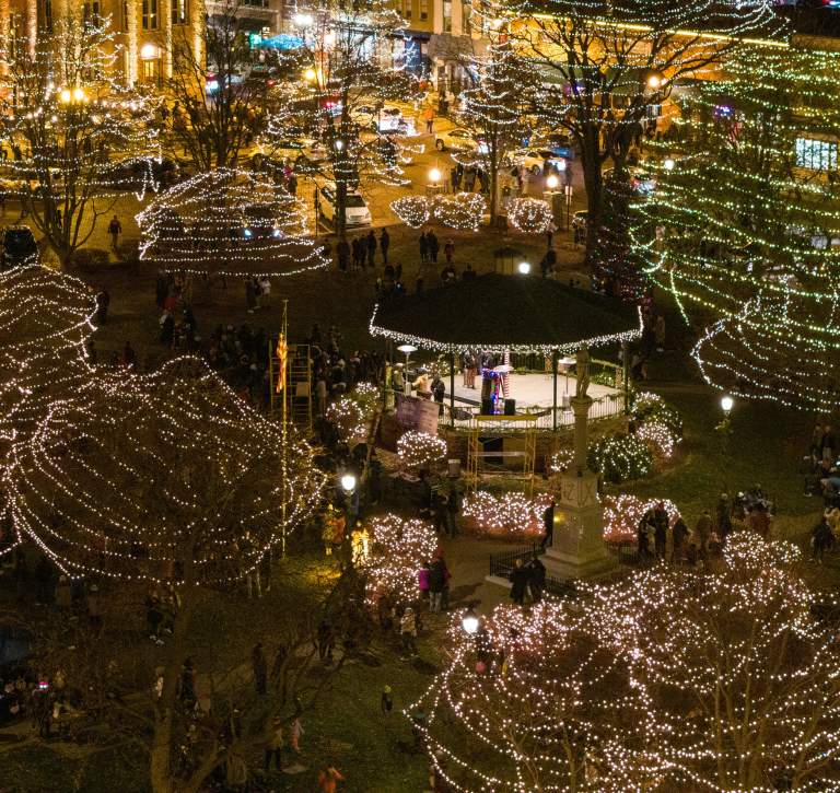 Annual Lighting of the Square