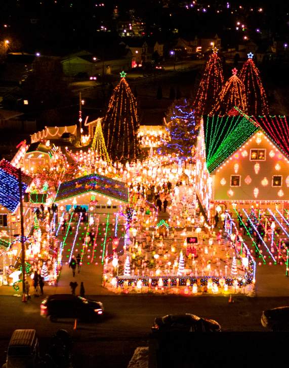 The Peckville Christmas House