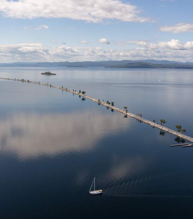 Aerial of Lake