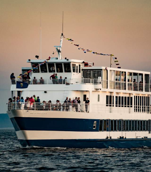 Spirit of Ethan Allen on Lake Champlain