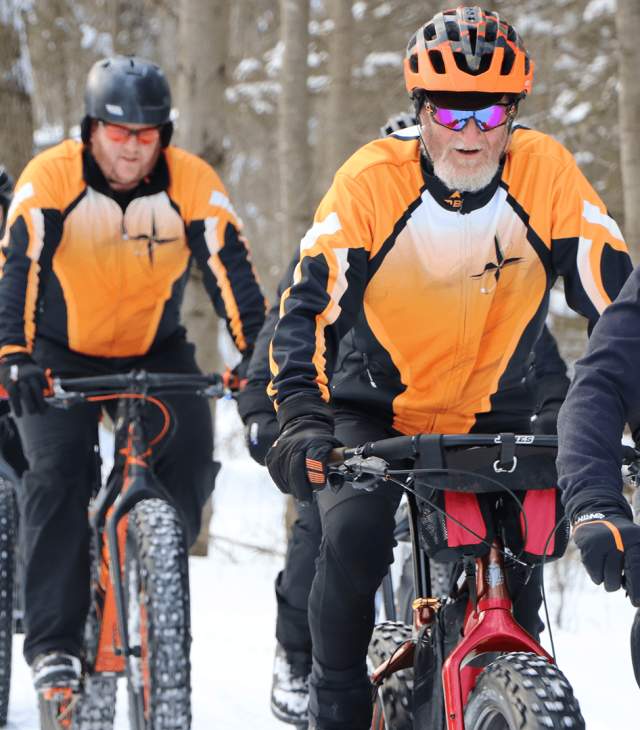 Fat Tire Biking at Reforestation Camp