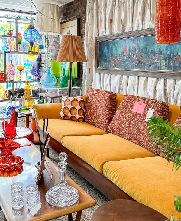 furniture inside salt city antiques