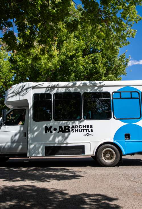 Moab to Arches Shuttle