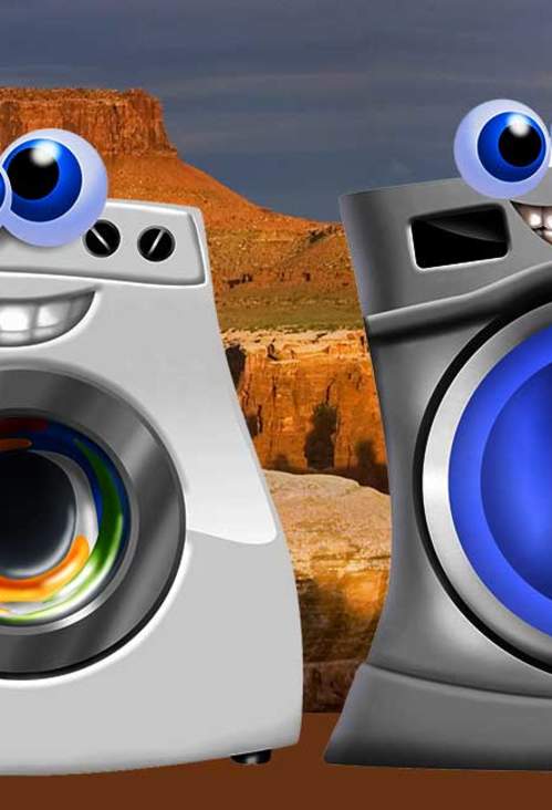 Cartoon Washing Machines